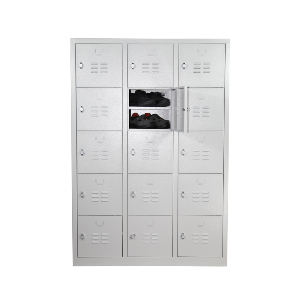 Ayakkabı Dolabı İki Bölmeli (15 GÖZLÜ)