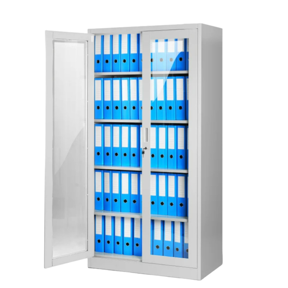 198'lık Camlı Klasör Dolabı