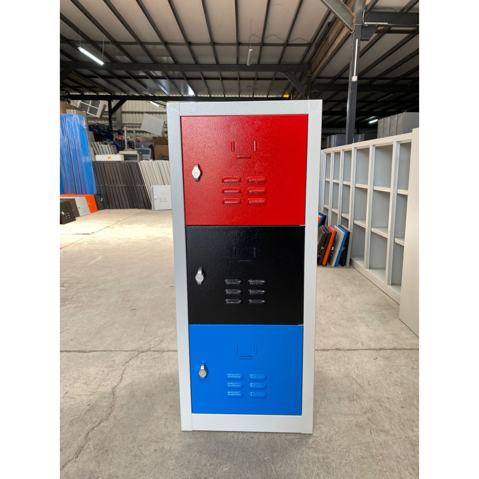 3 Kapaklı Okul-Sınıf Dolabı