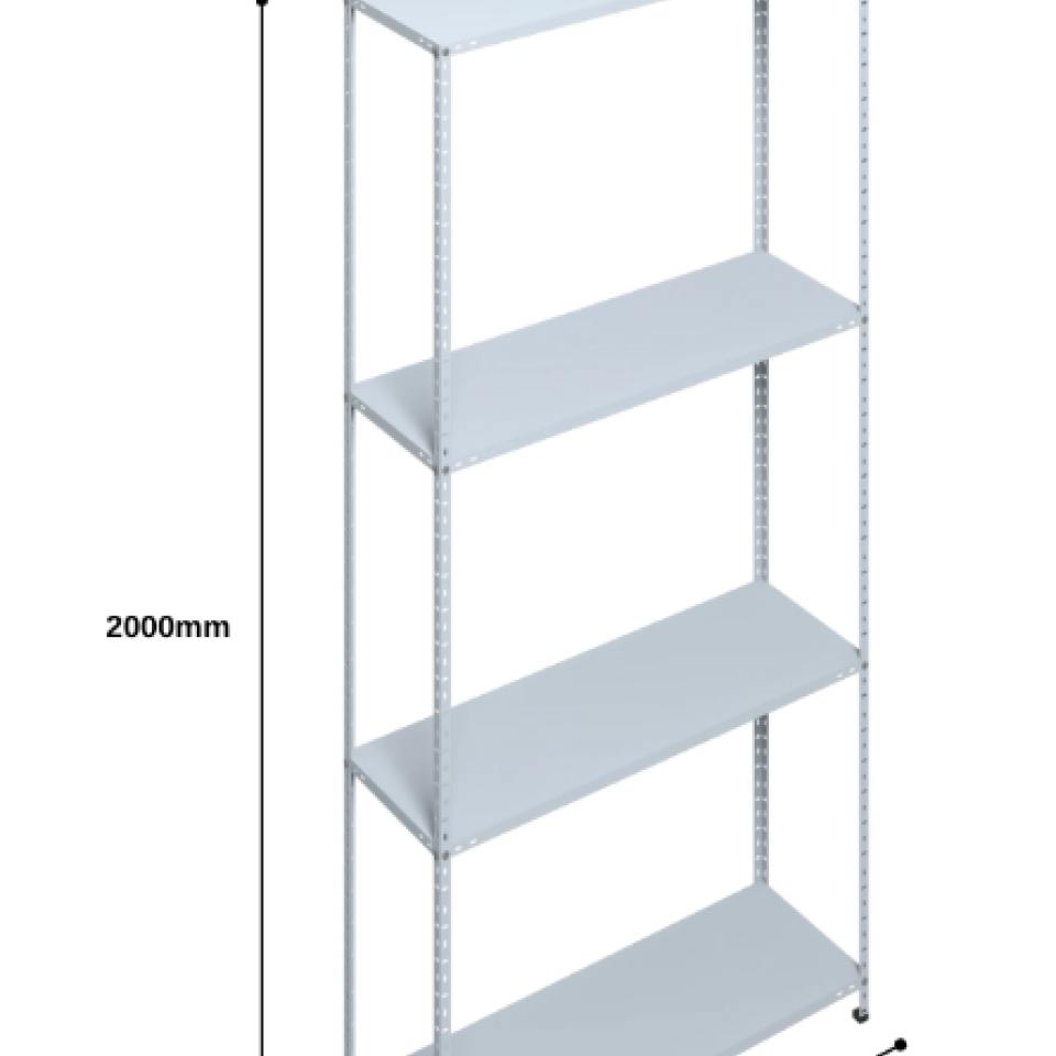 Çelik Raf Ünitesi 31/93 Cm