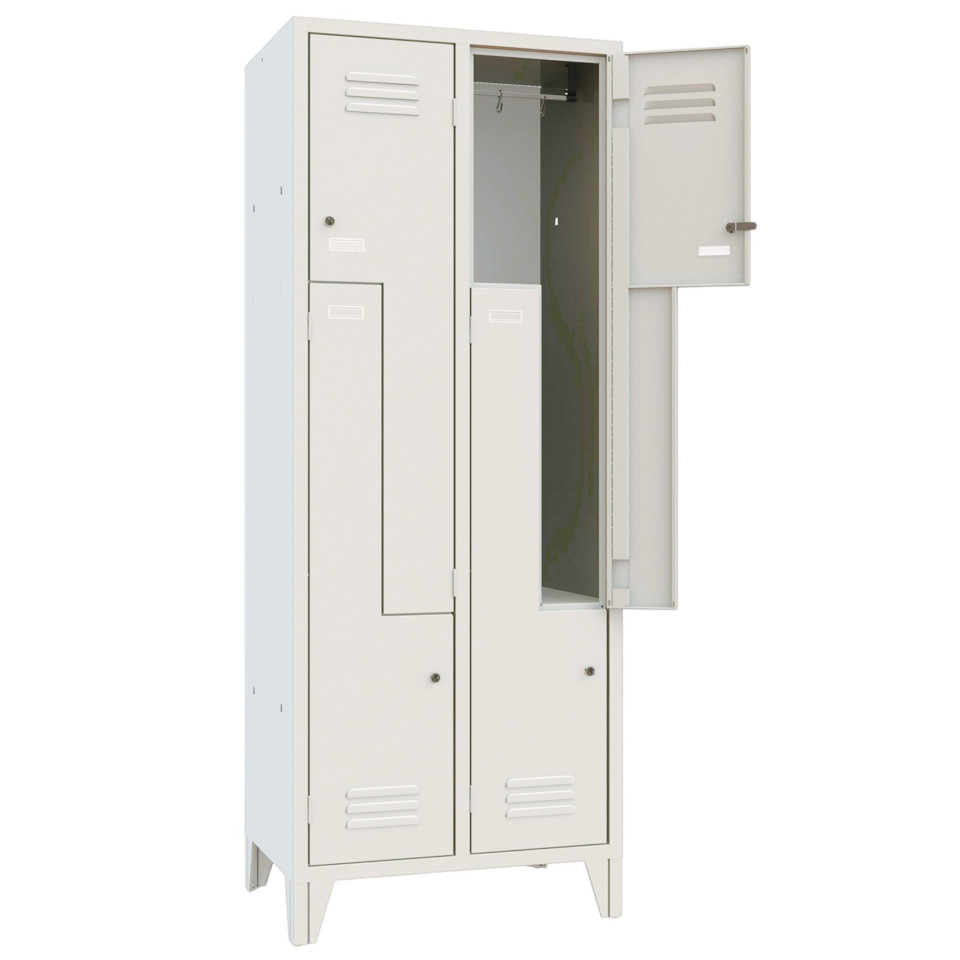 4 Kapaklı Çelik Soyunma Dolabı Z Model