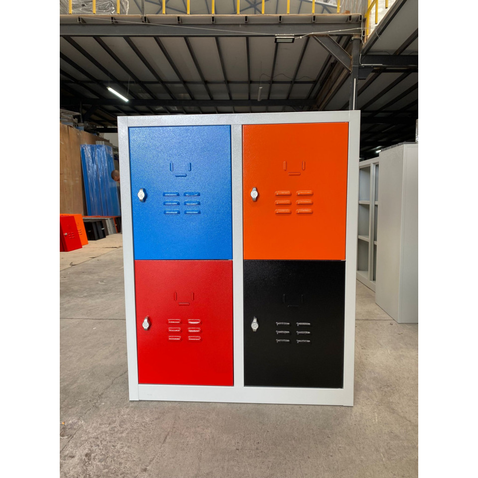 4 Kapaklı Okul-Sınıf Dolabı