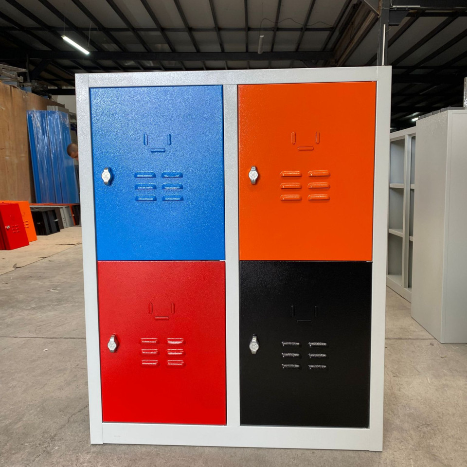 4 Kapaklı Okul-Sınıf Dolabı