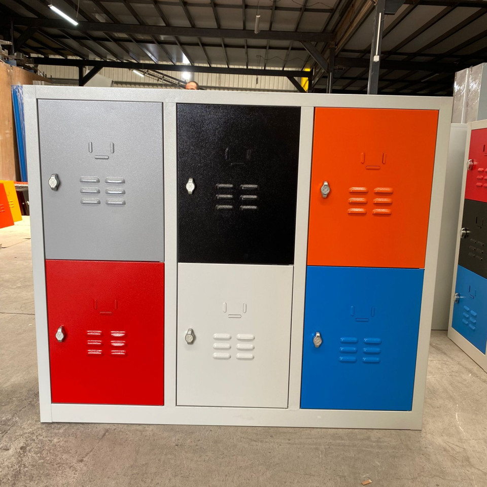 6 Kapaklı Geniş  Okul-Sınıf Dolabı