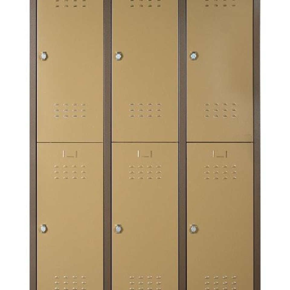 Özel Standart Altılı İşçi Soyunma Dolabı