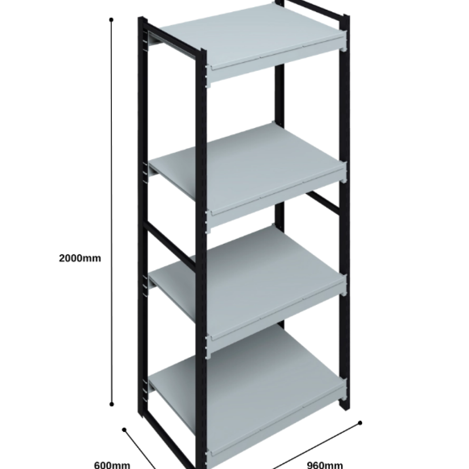 Hafif Rack Raf 60×96 CM
