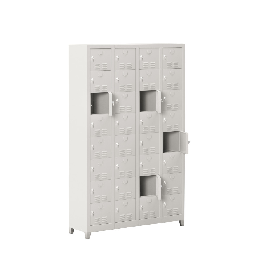 ÇELİK AYAKKABI ve EMANET DOLABI 32 GÖZLÜ