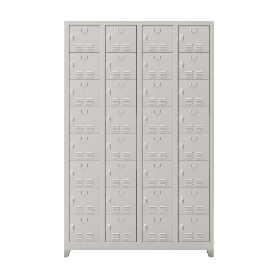 ÇELİK AYAKKABI ve EMANET DOLABI 32 GÖZLÜ