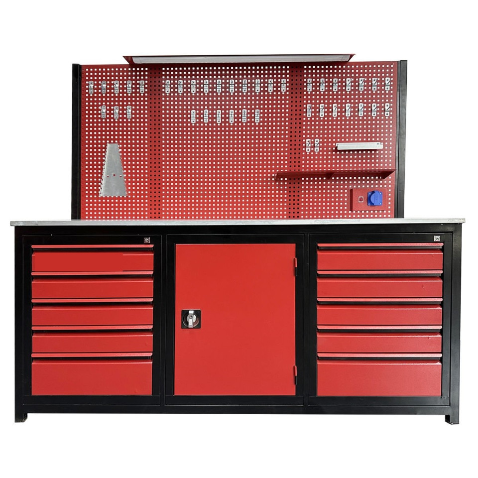 6 Çekmeceli 2 Metre Takım Tezgahı