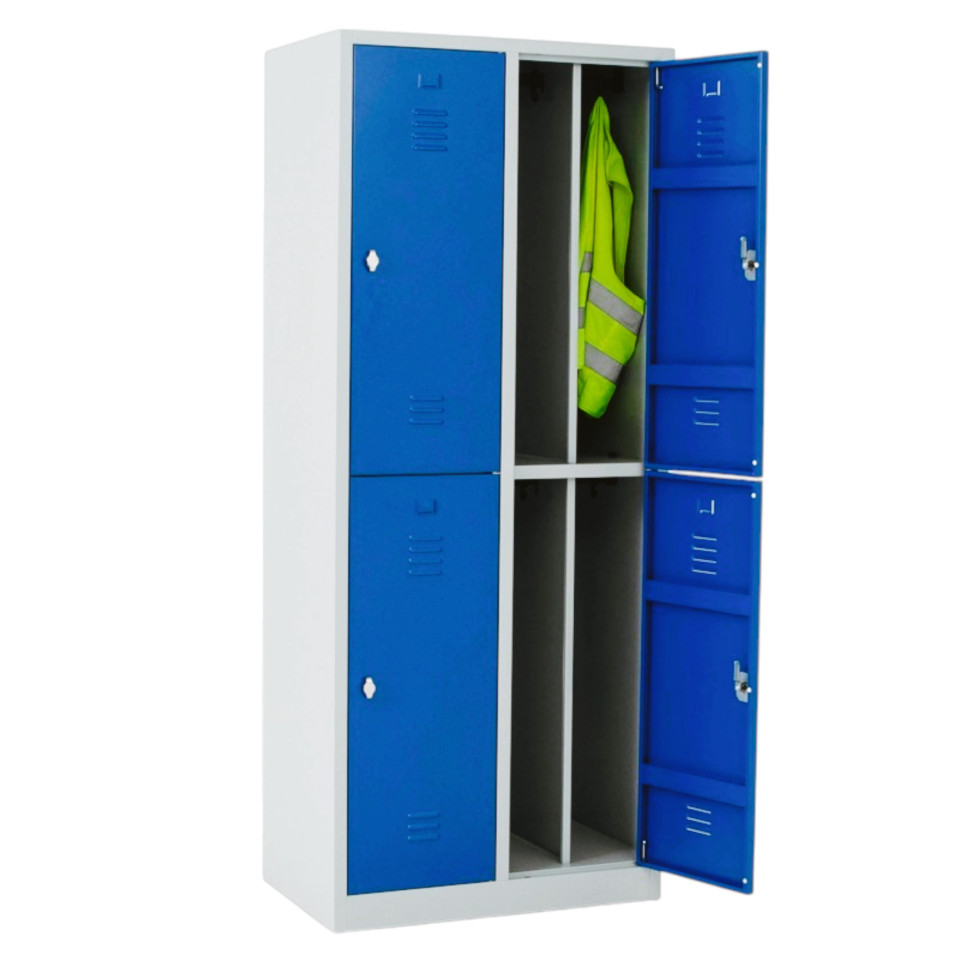 Dörtlü Bölmeli Özel Soyunma Dolabı