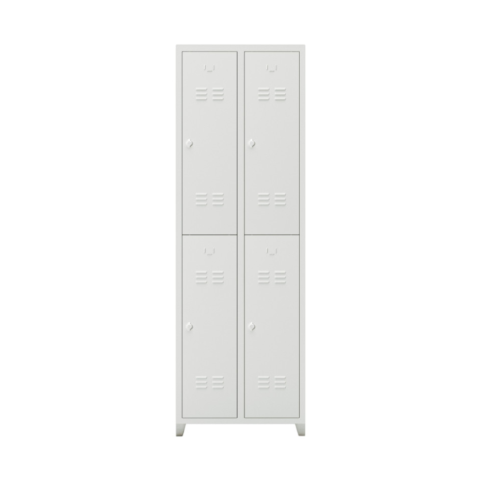 Dörtlü Çelik Personel Dolabı Ekonomik