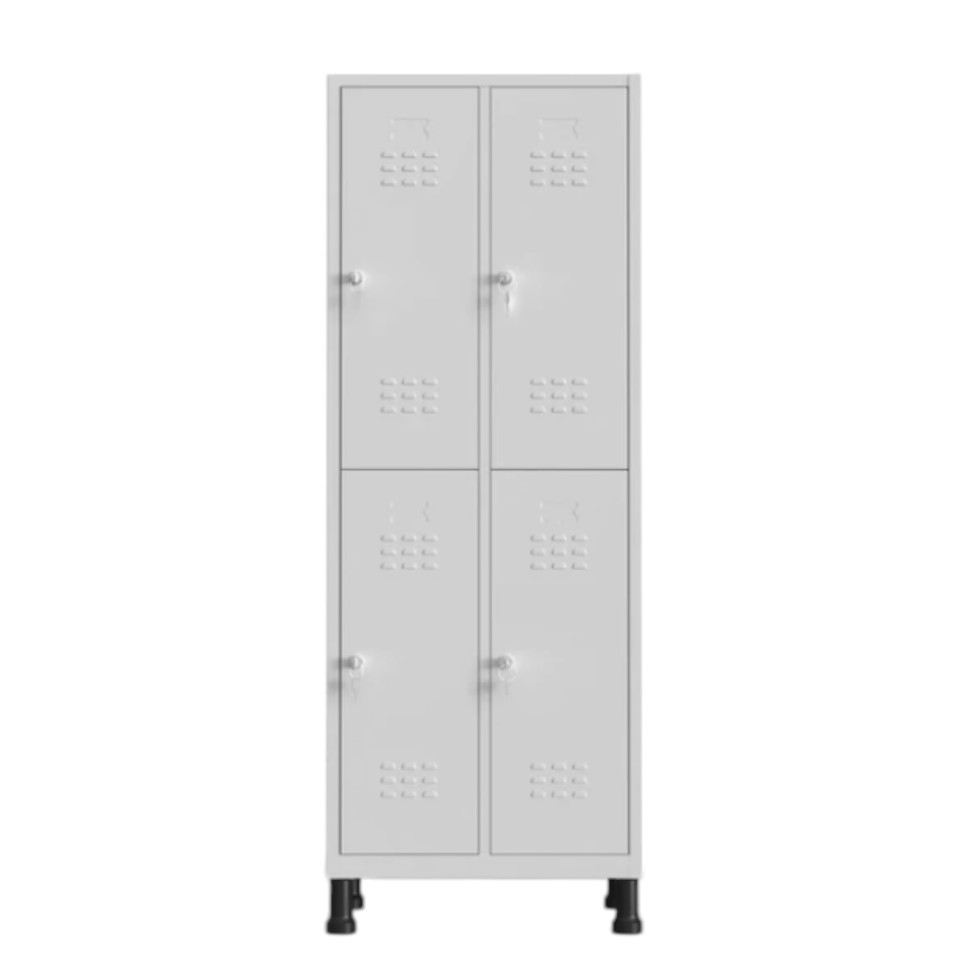 Dörtlü Çelik Soyunma Dolabı Standart Model