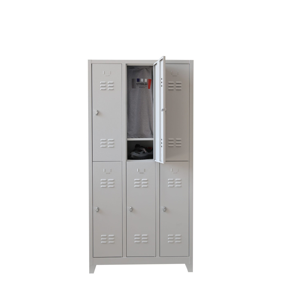 ALTILI AYAKKABILIKLI SOYUNMA DOLABI