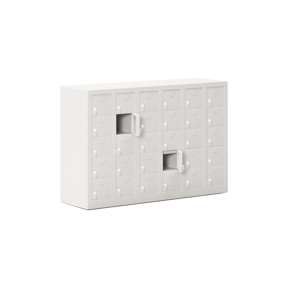 Emanet Dolabı Ve Telefon Dolabı 30 Gözlü