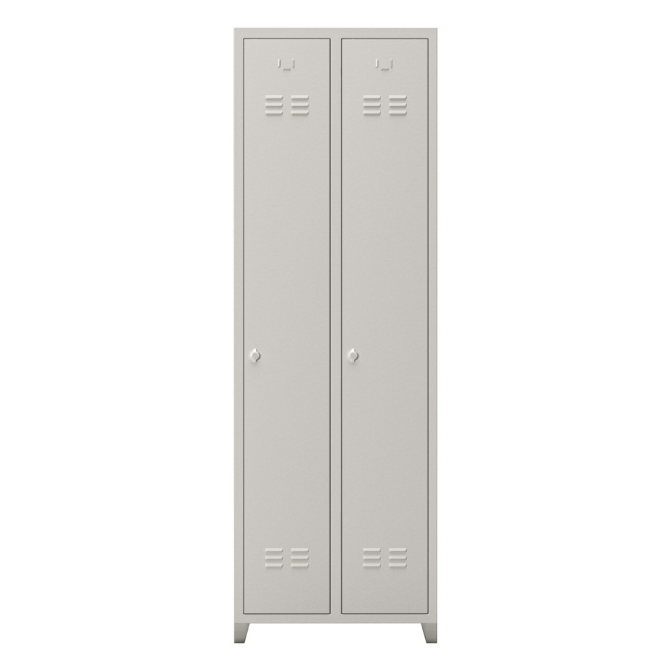 İkili Çelik Personel Soyunma Dolabı