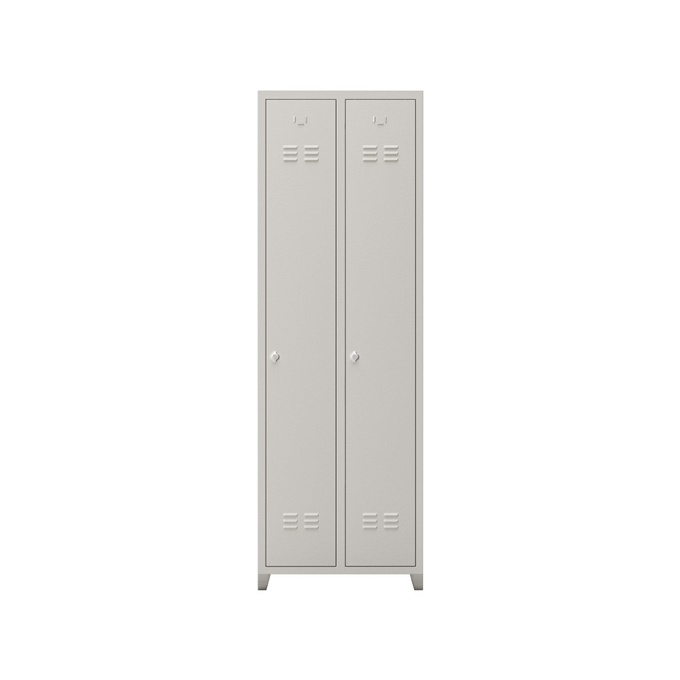 İkili Çelik Personel Soyunma Dolabı