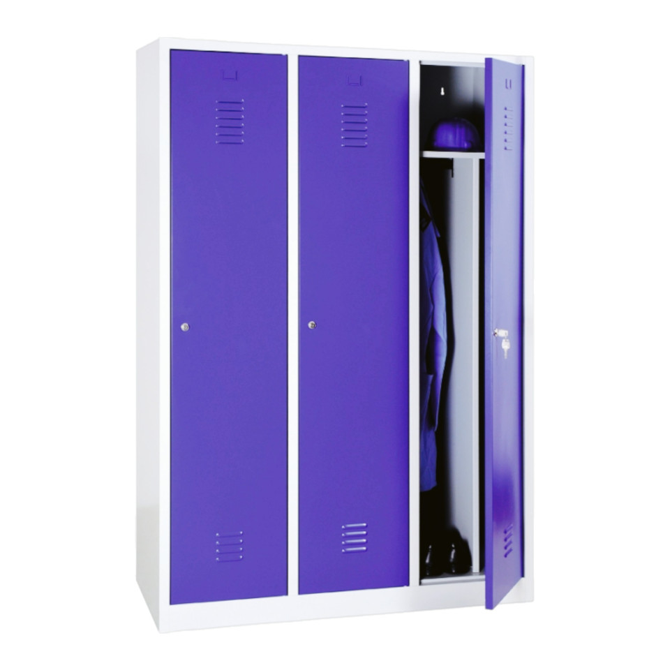 Kirli Temiz Bölmeli 3 Kapaklı Soyunma Dolabı