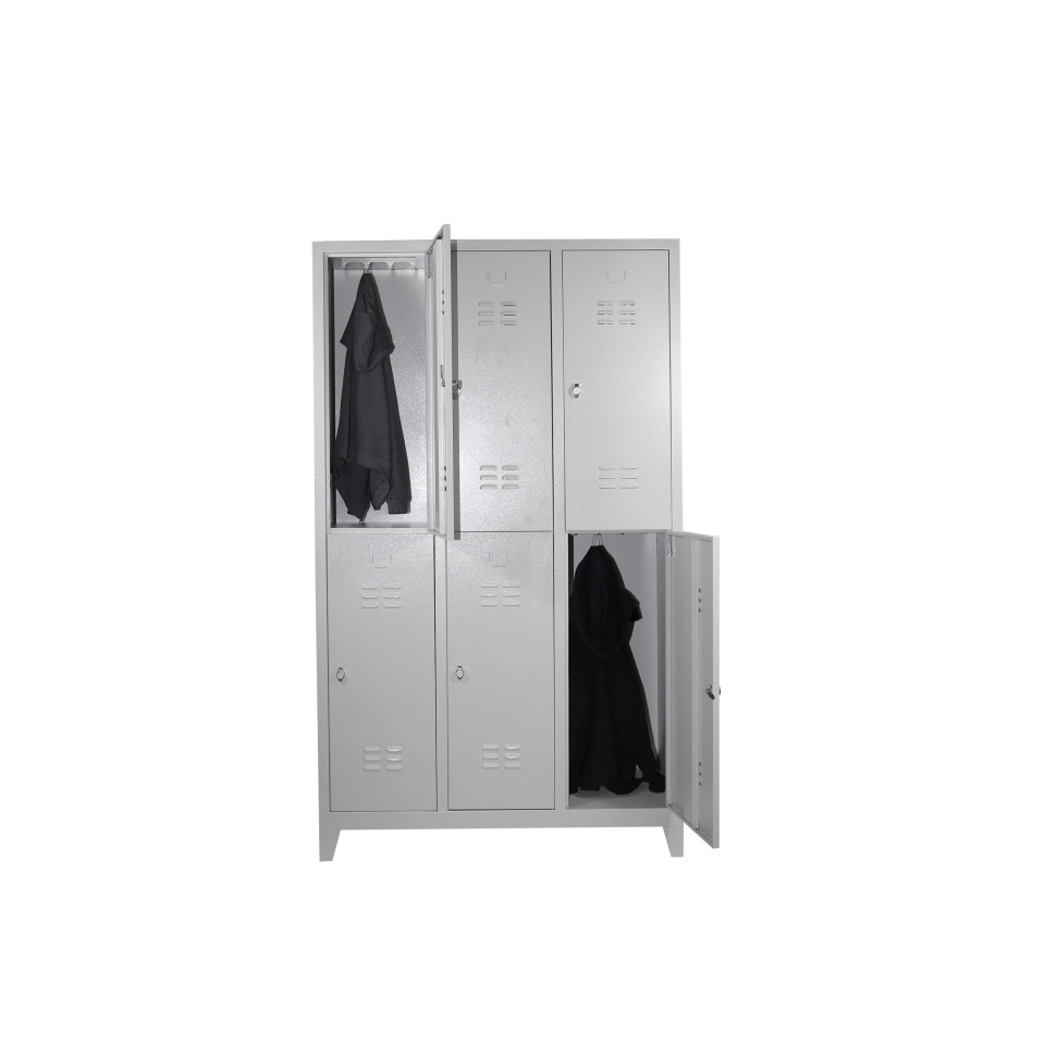 Altılı Soyunma Dolabı Standart