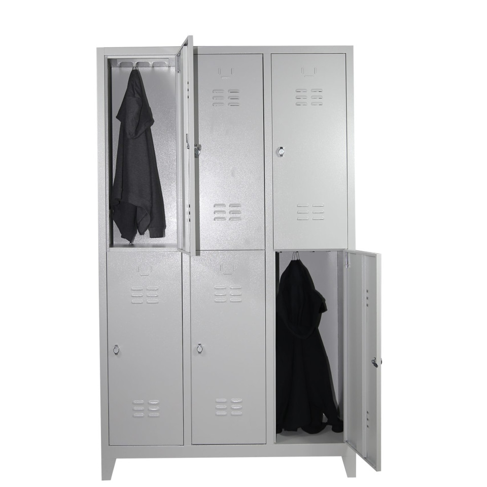 Altılı Soyunma Dolabı Standart