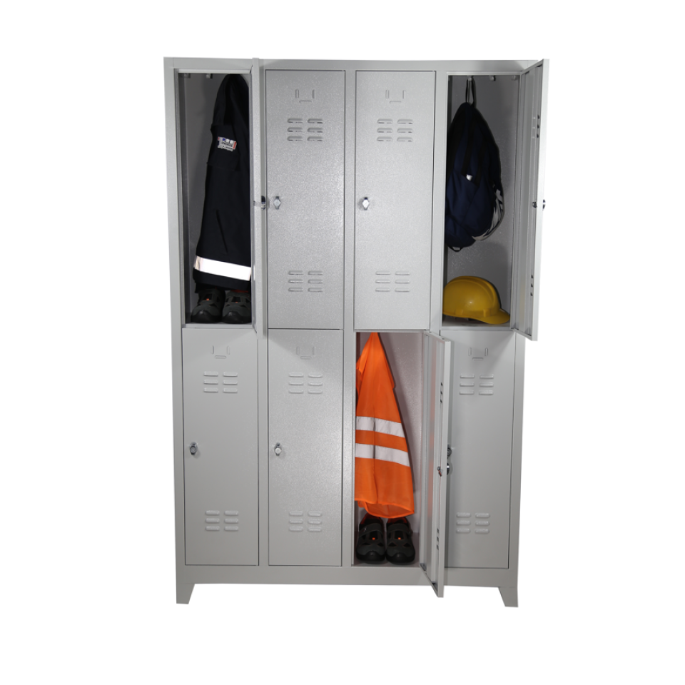 Sekizli Çelik Personel Dolabı Ekonomik