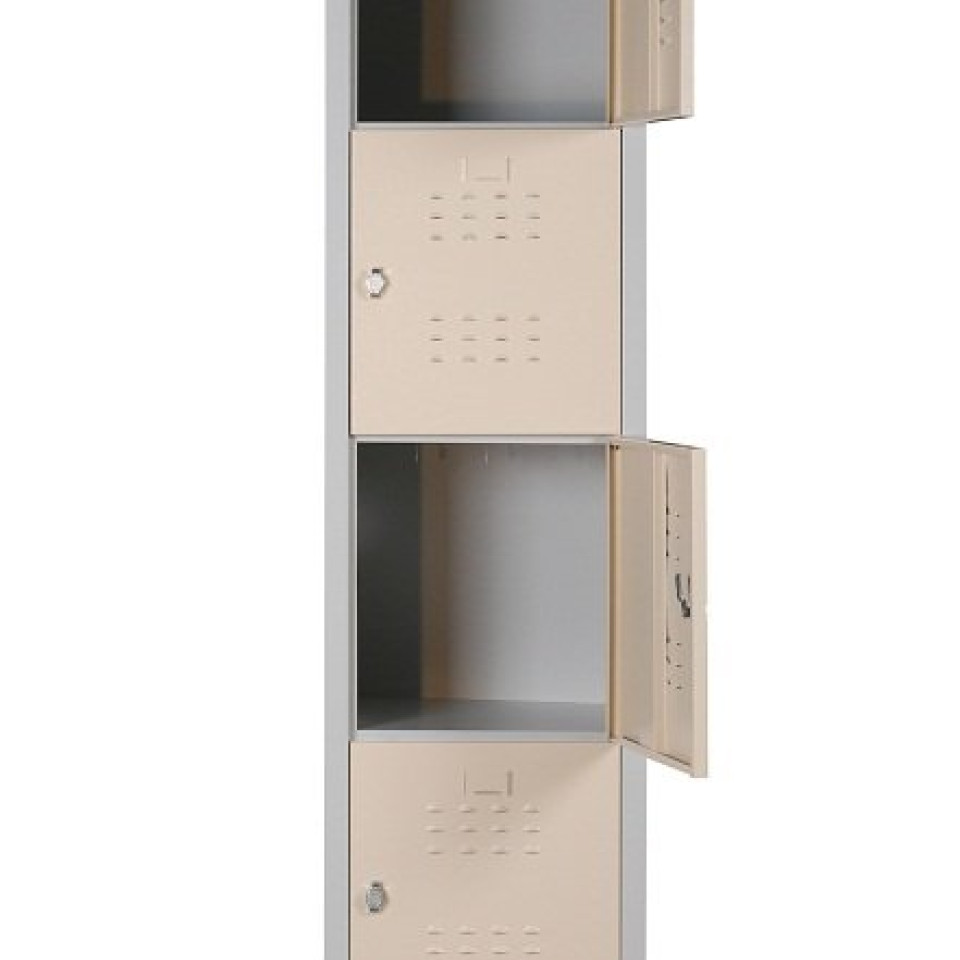 Dört Gözlü Çelik Dolap