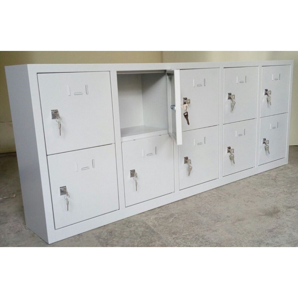 Telefon Dolabı ve Silah Dolabı, 10 Gözlü Dolap