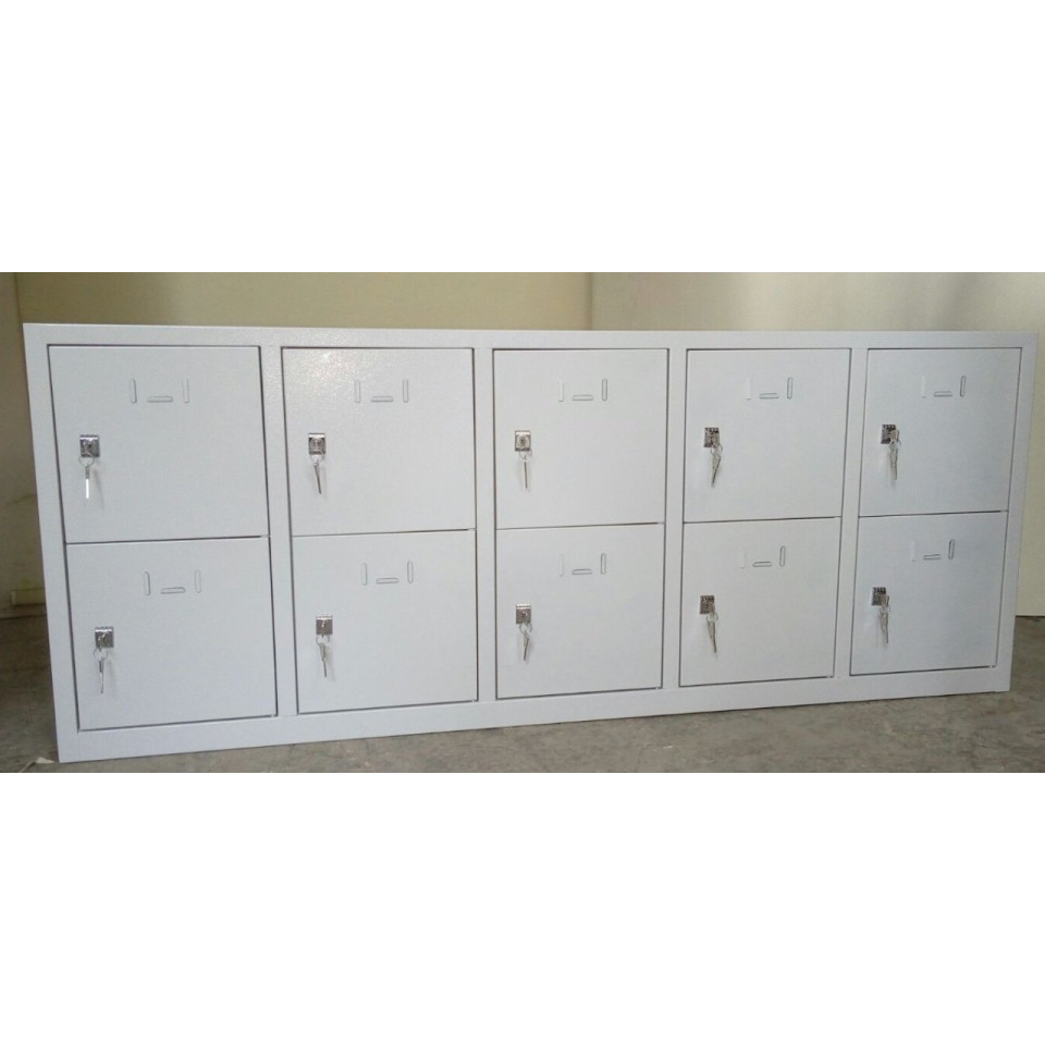 Telefon Dolabı ve Silah Dolabı, 10 Gözlü Dolap