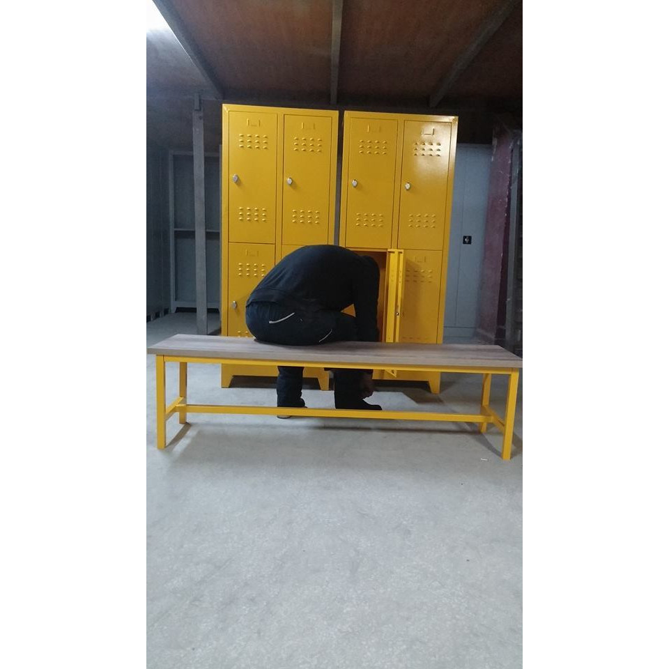 Personel Soyunma Dolapları, 4'lü Çelik Soyunma Dolabı