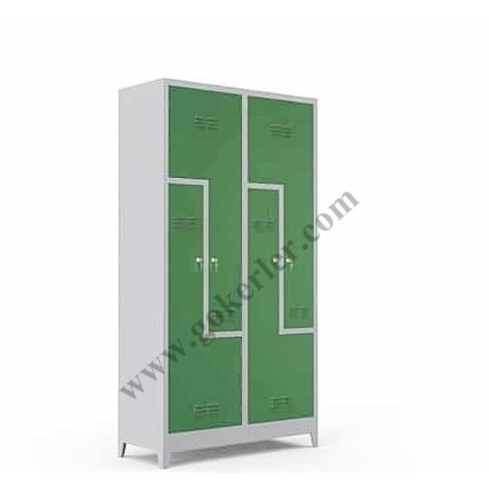 Z Dört Kapılı Persenel Soyunma Dolabı