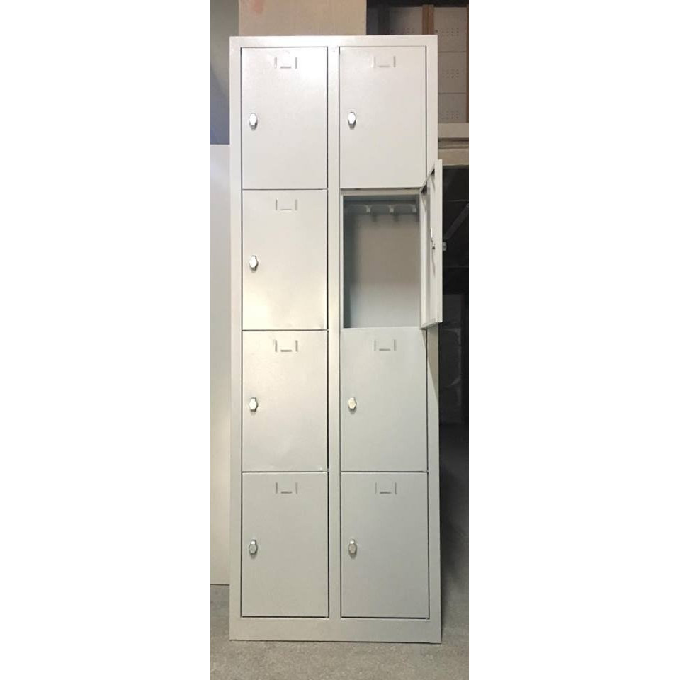 8 Gözlü Metal Öğretmen Dolabı