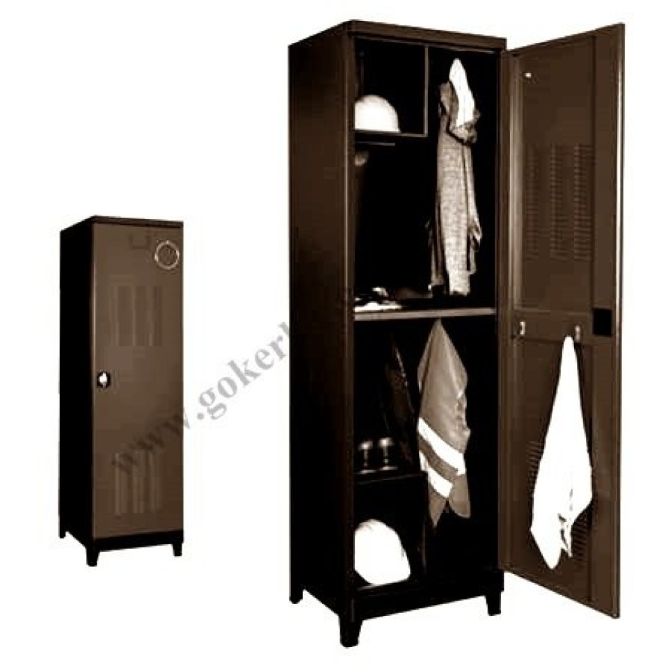 Tekli İş Güvenliği Soyunma Dolabı Sivil - İş Ayrı