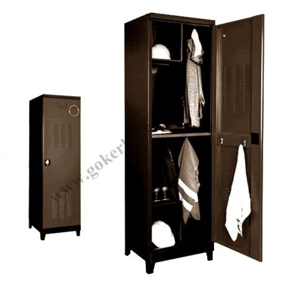 Tekli İş Güvenliği Soyunma Dolabı Sivil - İş Ayrı