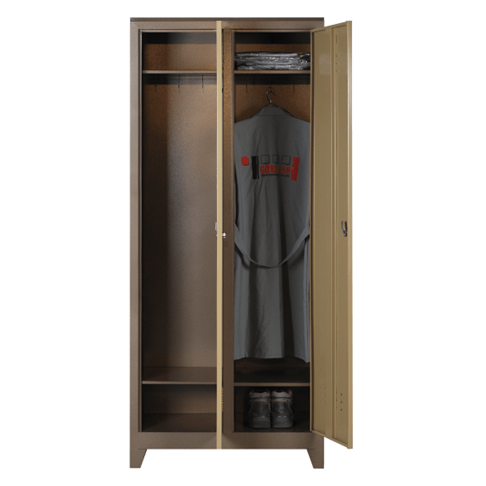 Özel Standart İkili İşçi Soyunma Dolabı
