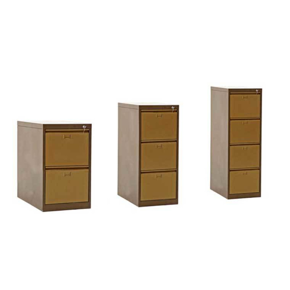 Metal İkili Kartoteks Dolabı