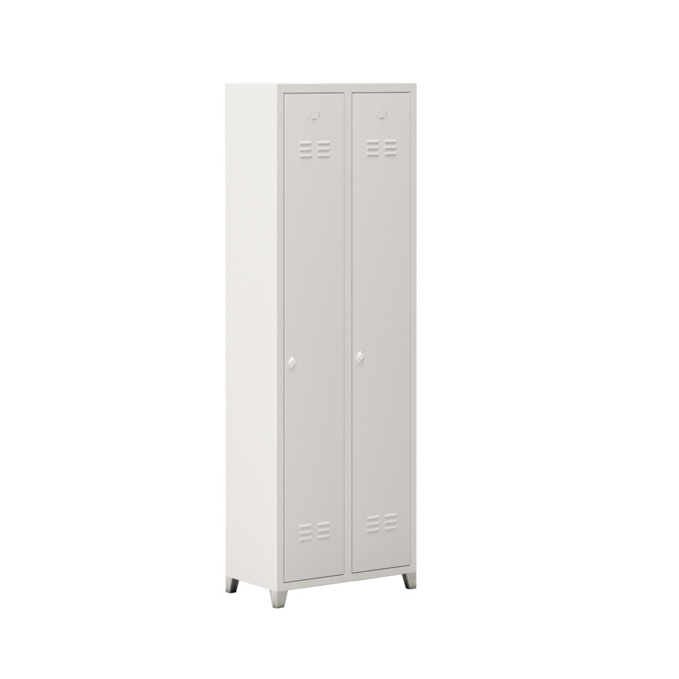 İkili Çelik Personel Soyunma Dolabı
