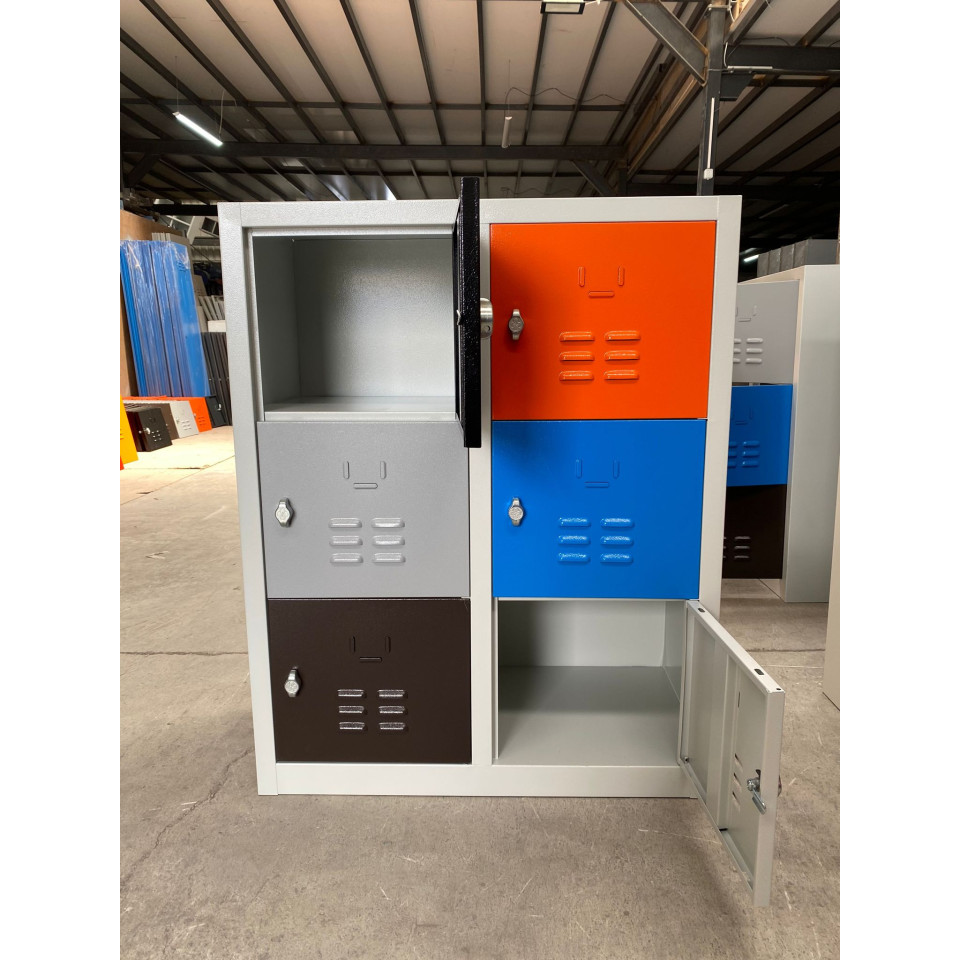 6 Kapaklı Okul-Sınıf Dolabı