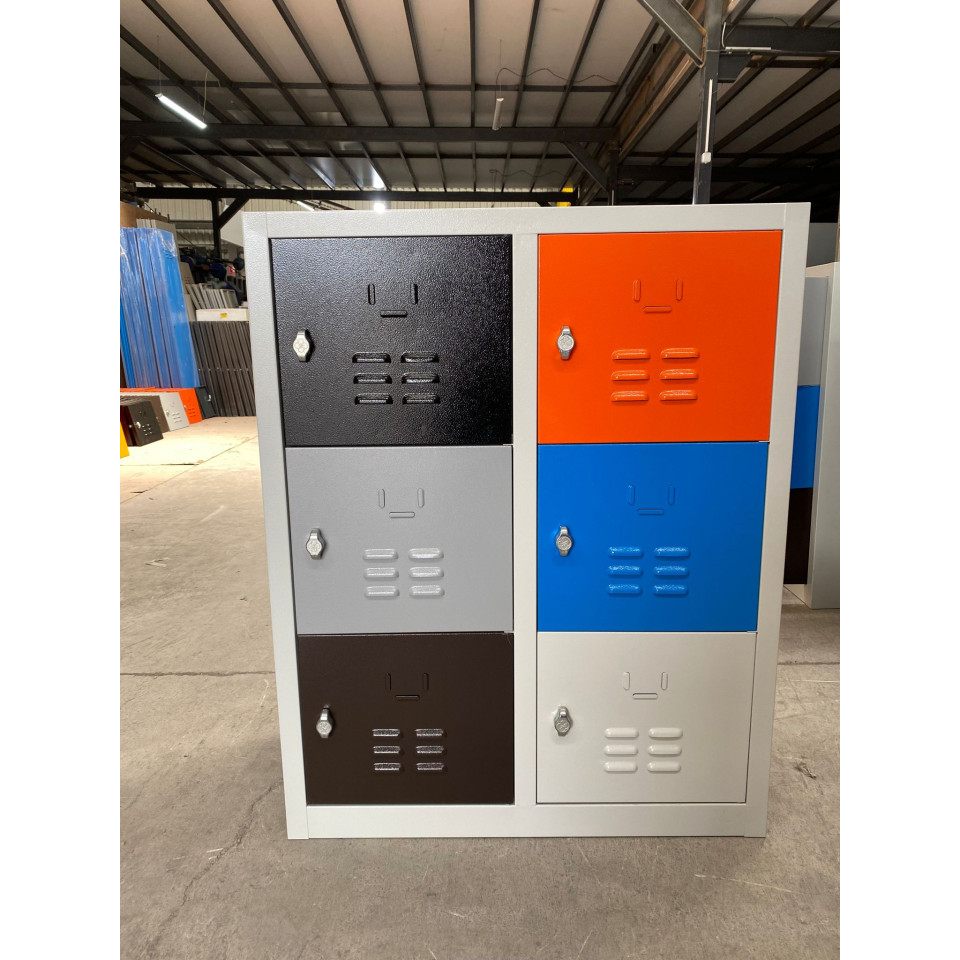 6 Kapaklı Okul-Sınıf Dolabı