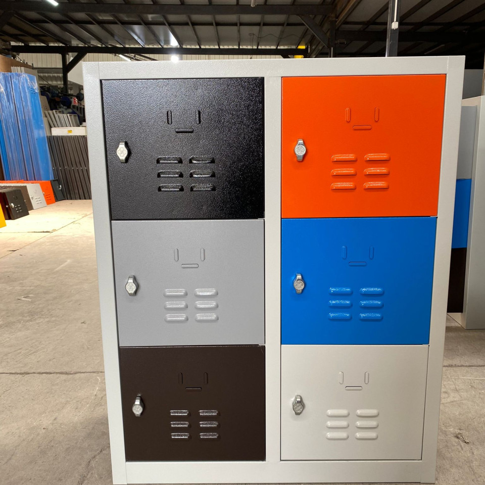 6 Kapaklı Okul-Sınıf Dolabı