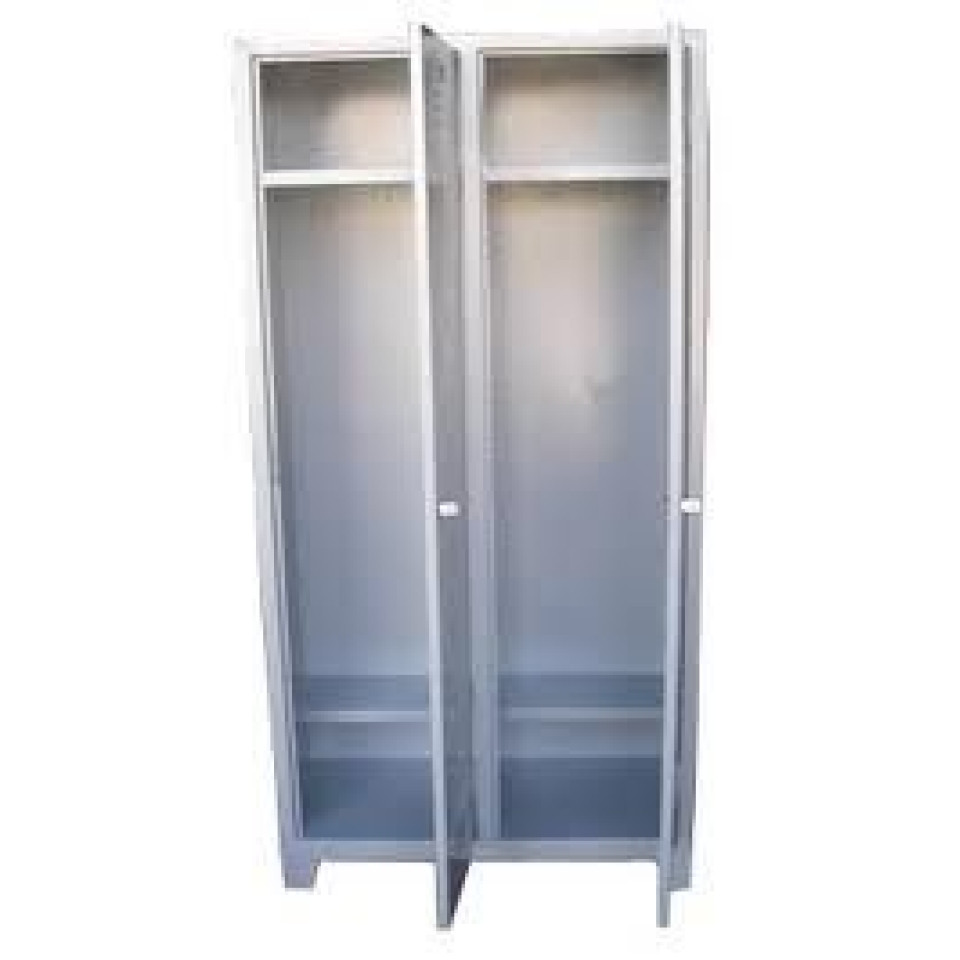 Özel Eğimli Geniş İkili Soyunma Dolabı