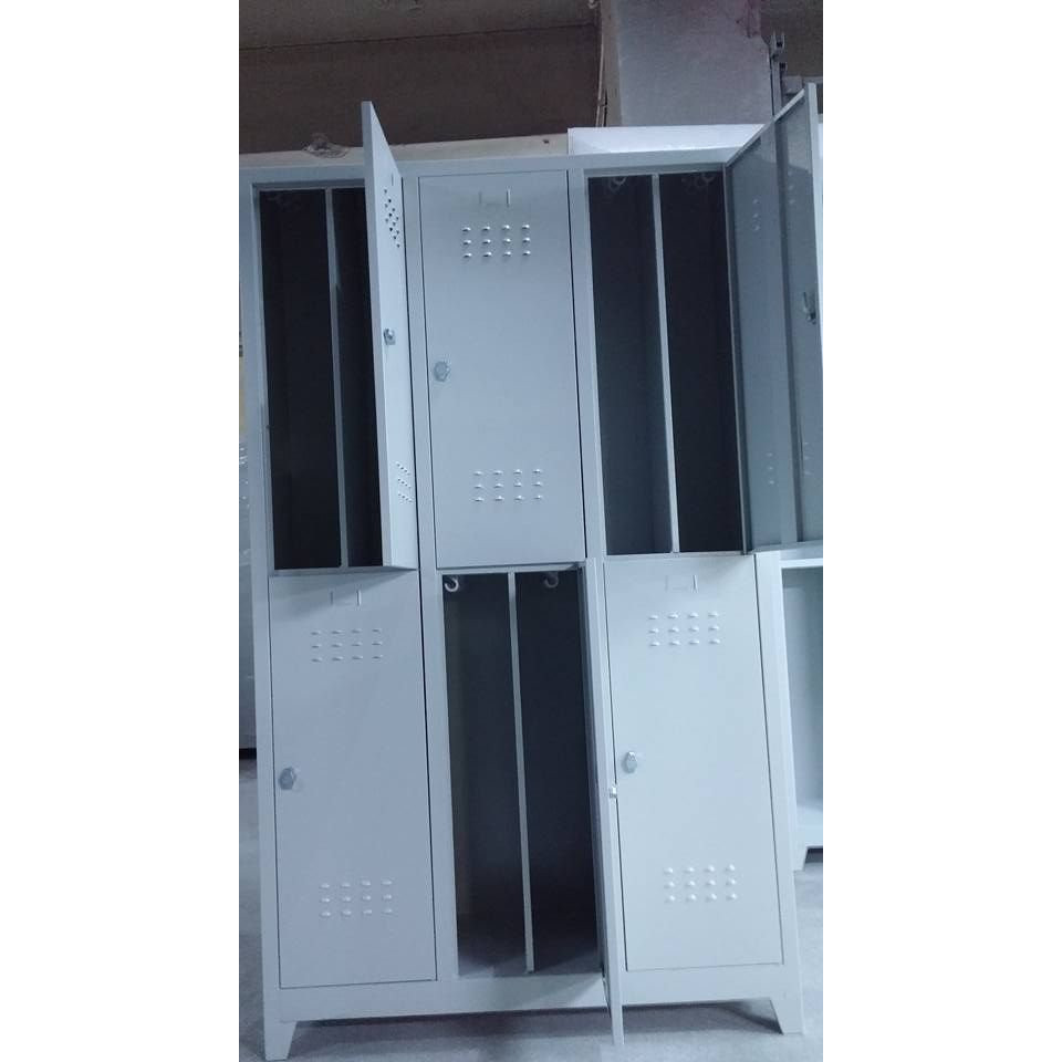 Özel Altılı İş Güvenliği Soyunma Dolabı