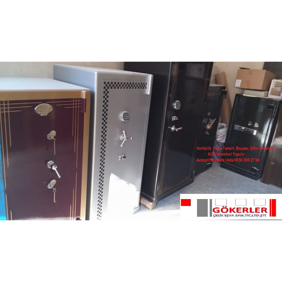 85'lik Özel Çelik Para Kasası