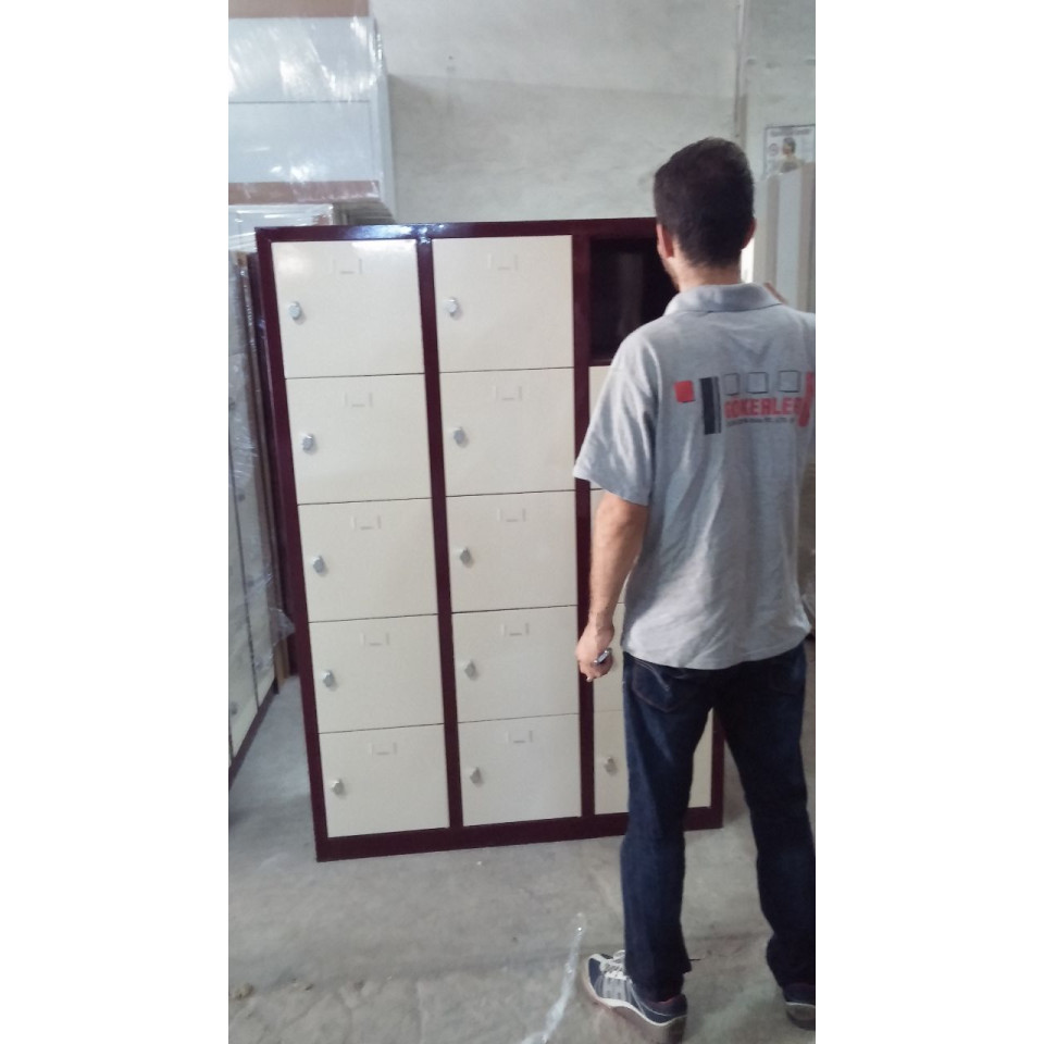 Emanet Dolabı 15 Gözlü