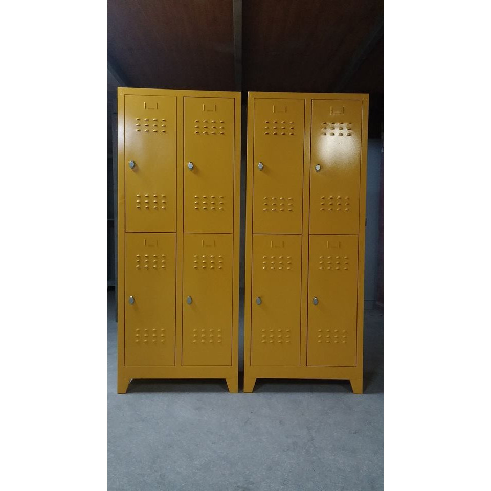 Personel Soyunma Dolapları, 4'lü Çelik Soyunma Dolabı