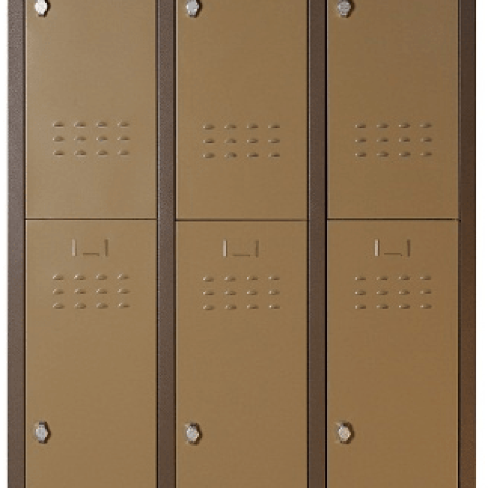 Metal Personel Soyunma Dolabı Altılı (HAKİ)