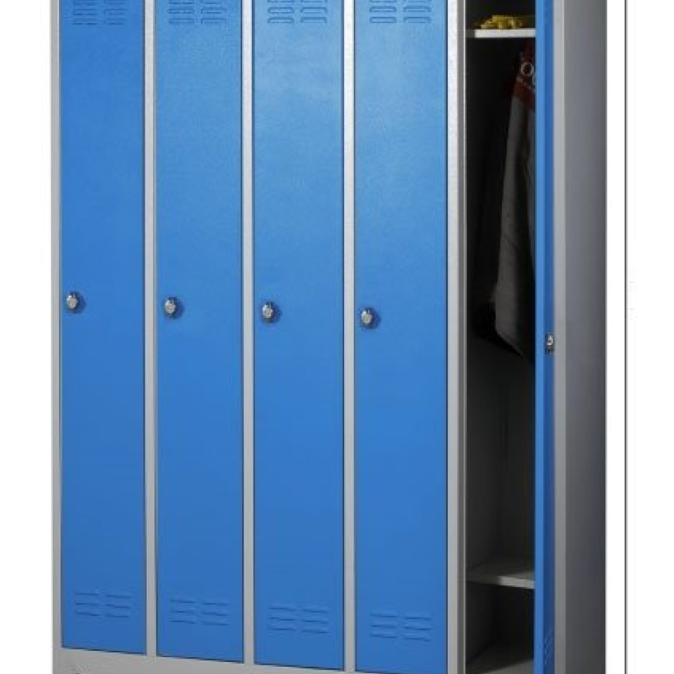 Özel Soyunma Dolabı Beşli Gözlü Boy Kapaklı