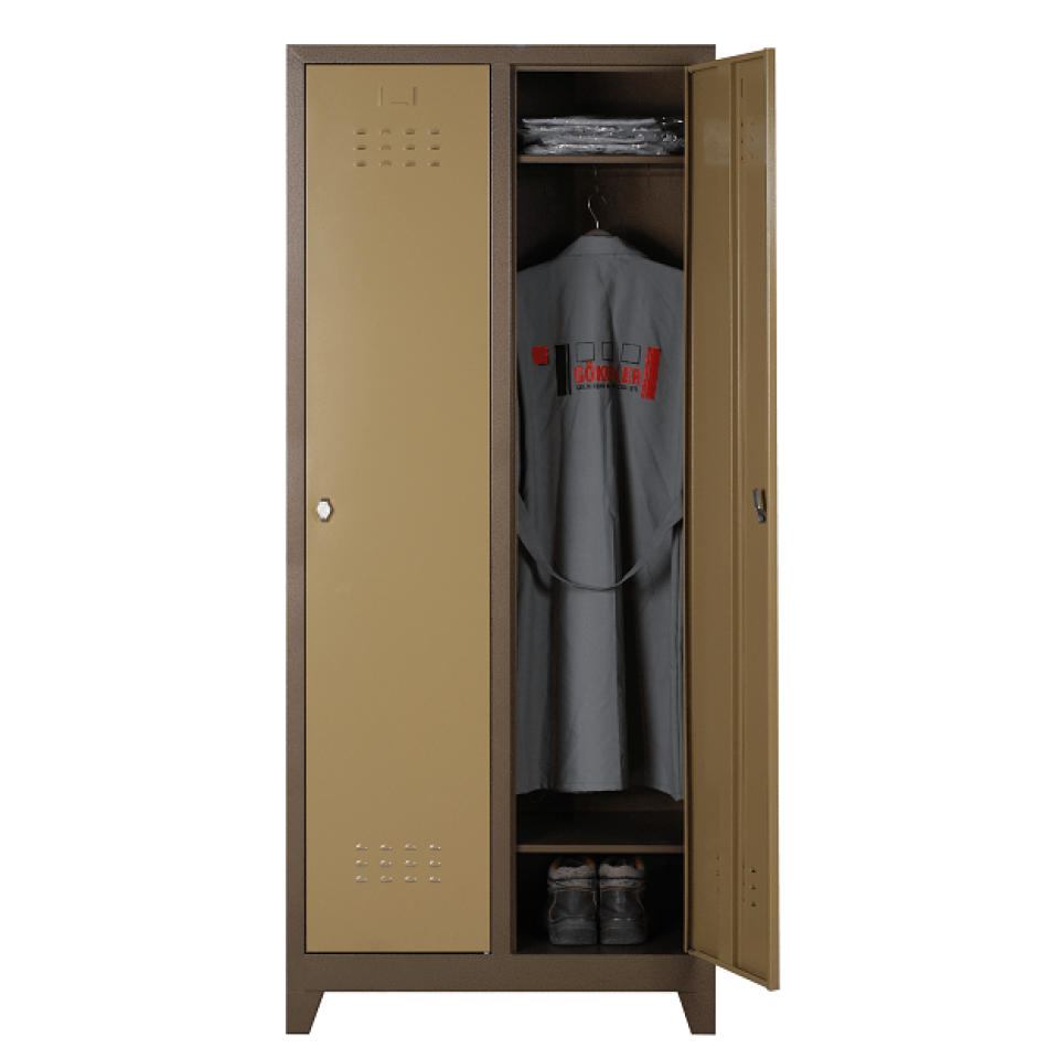 Özel Standart İkili İşçi Soyunma Dolabı