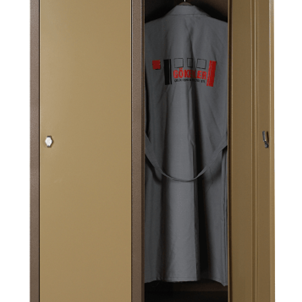 Özel Standart İkili İşçi Soyunma Dolabı