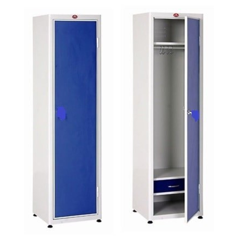 Standart Tekli Soyunma Dolabı Mavi