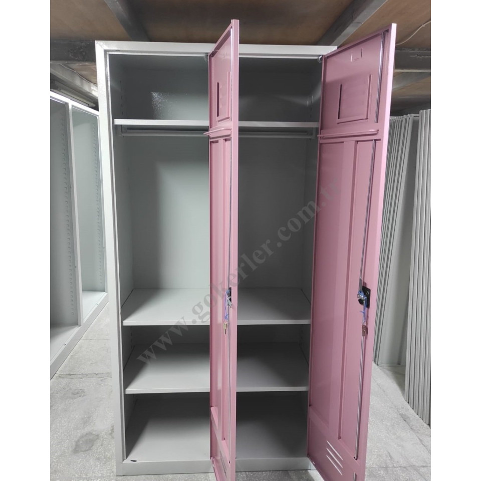 Yurt Tipi İkili Soyunma Dolabı